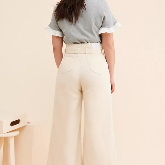 Free People C/Meo Collective Peripheral Wide Leg Jean - Picture 3 of 16